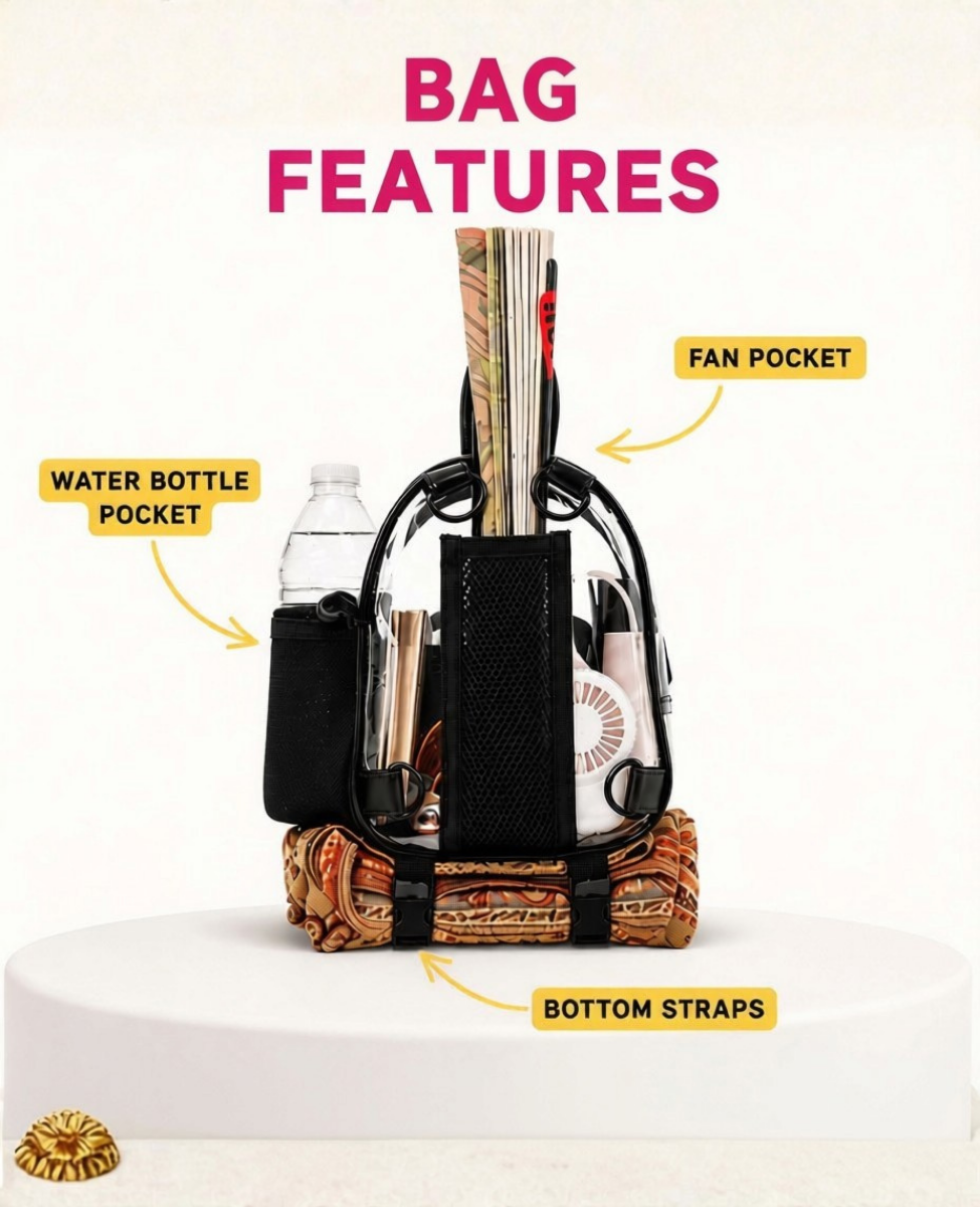 Mini Stadium Backpack - Clear